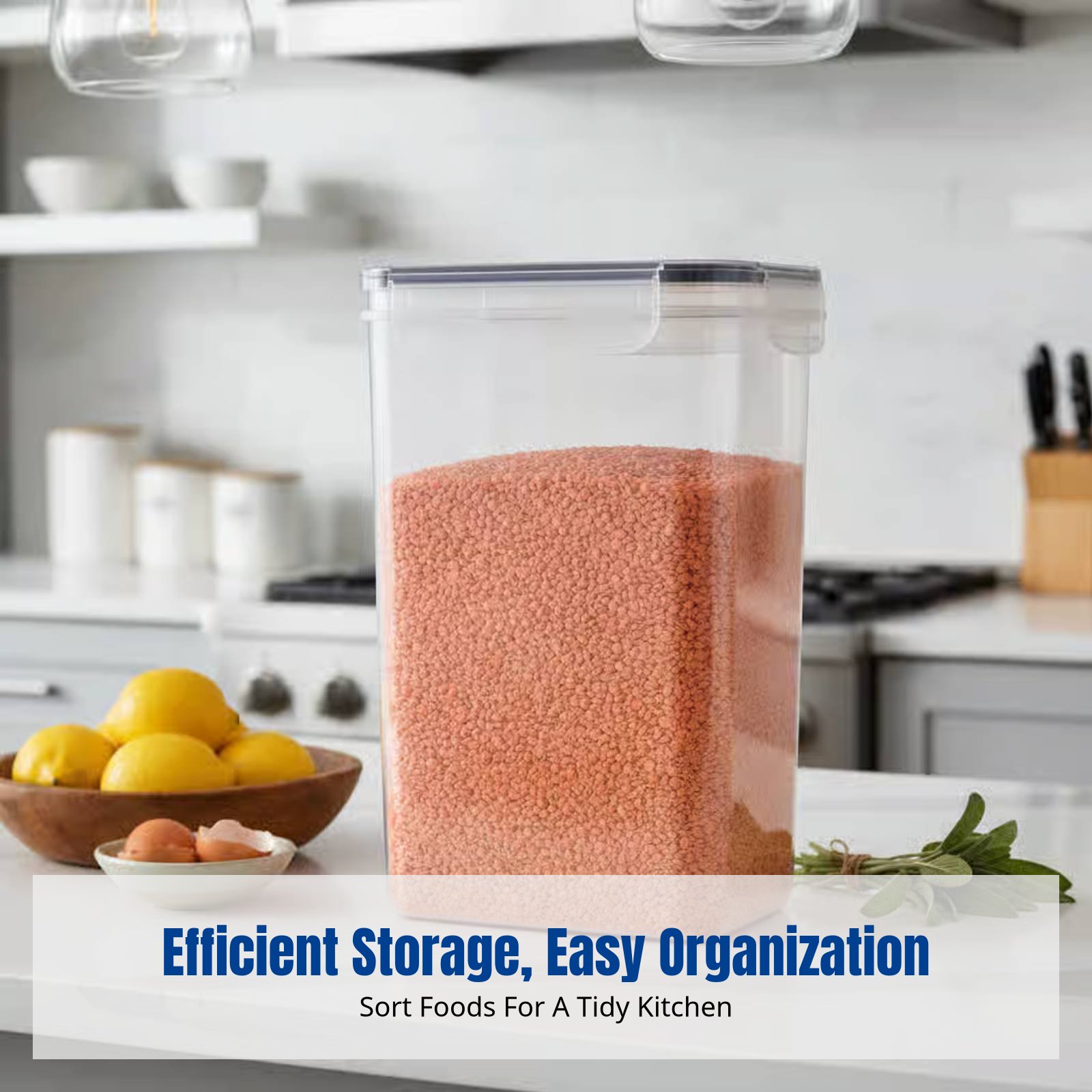 Food Storage Airtight - Set Wadah Penyimpanan Makanan Kedap Udara,
