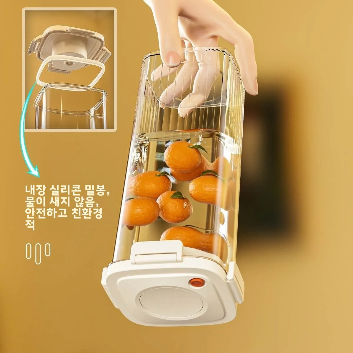 Food Storage Containers Plastic Box - Tangki Tertutup Vakum Plastik Wadah Vakum