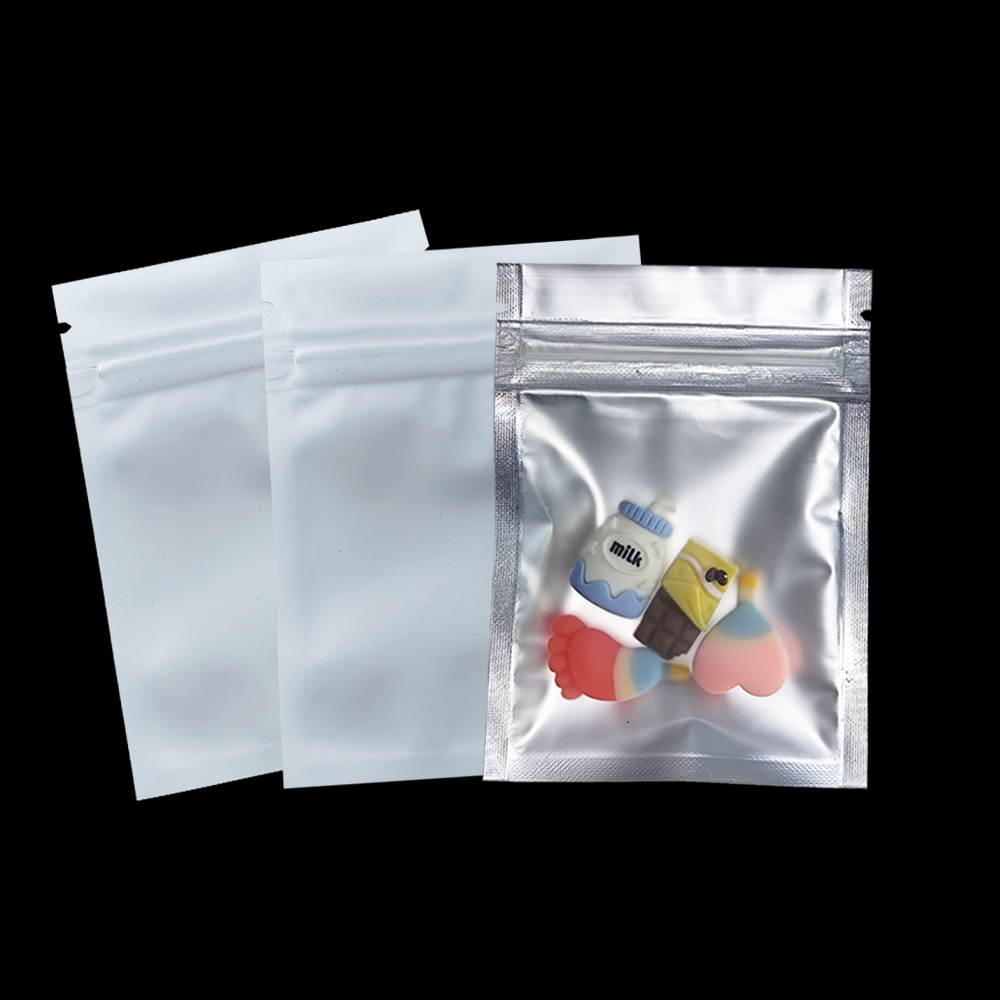 Food Storage With Lock - 100 buah/lot kantong plastik kunci ritsleting