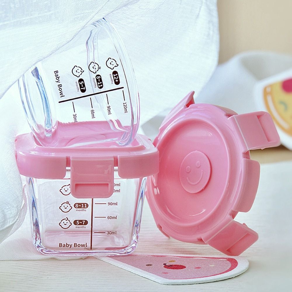 Food Storage Frozen - Kotak penyimpanan makanan kaca baru 170ml,