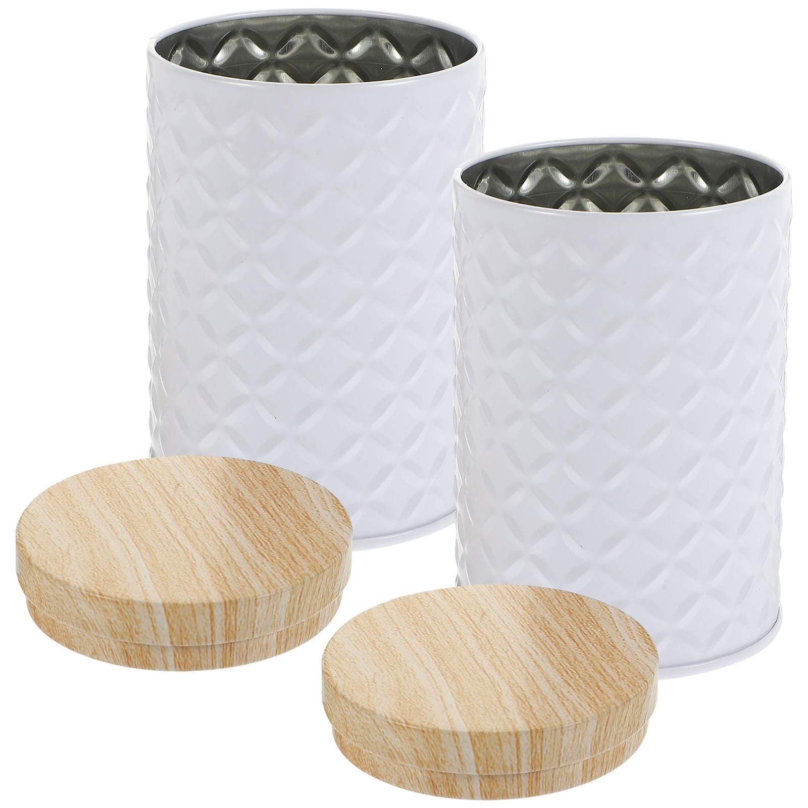Food Storage Airtight - 2 Buah Wadah Penyimpanan dari Plat