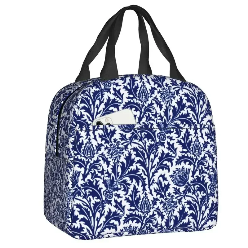 Food Storage Lunch Box - William Morris Thistle Damask Tas Makan