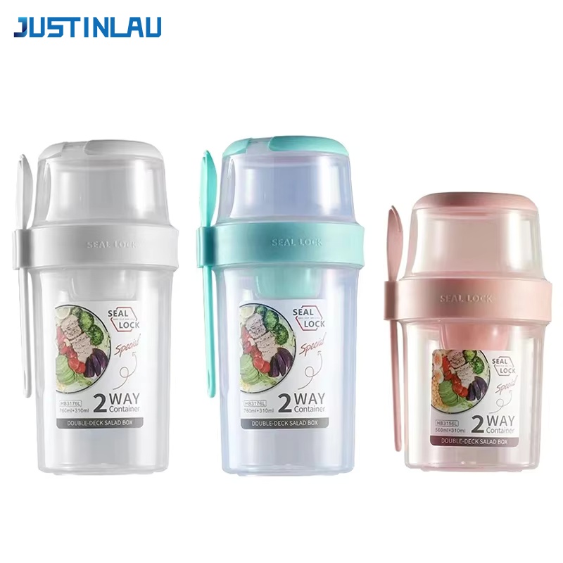 Food Storage Yogurt - JUSTINLAU Cangkir Salad Pengurang Berat Badan