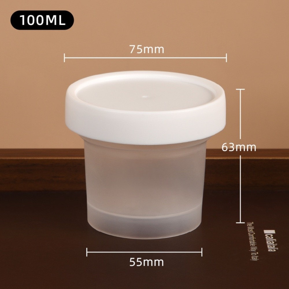 Food Storage Yogurt - 10 Buah Stoples Puding Yogurt Transparan