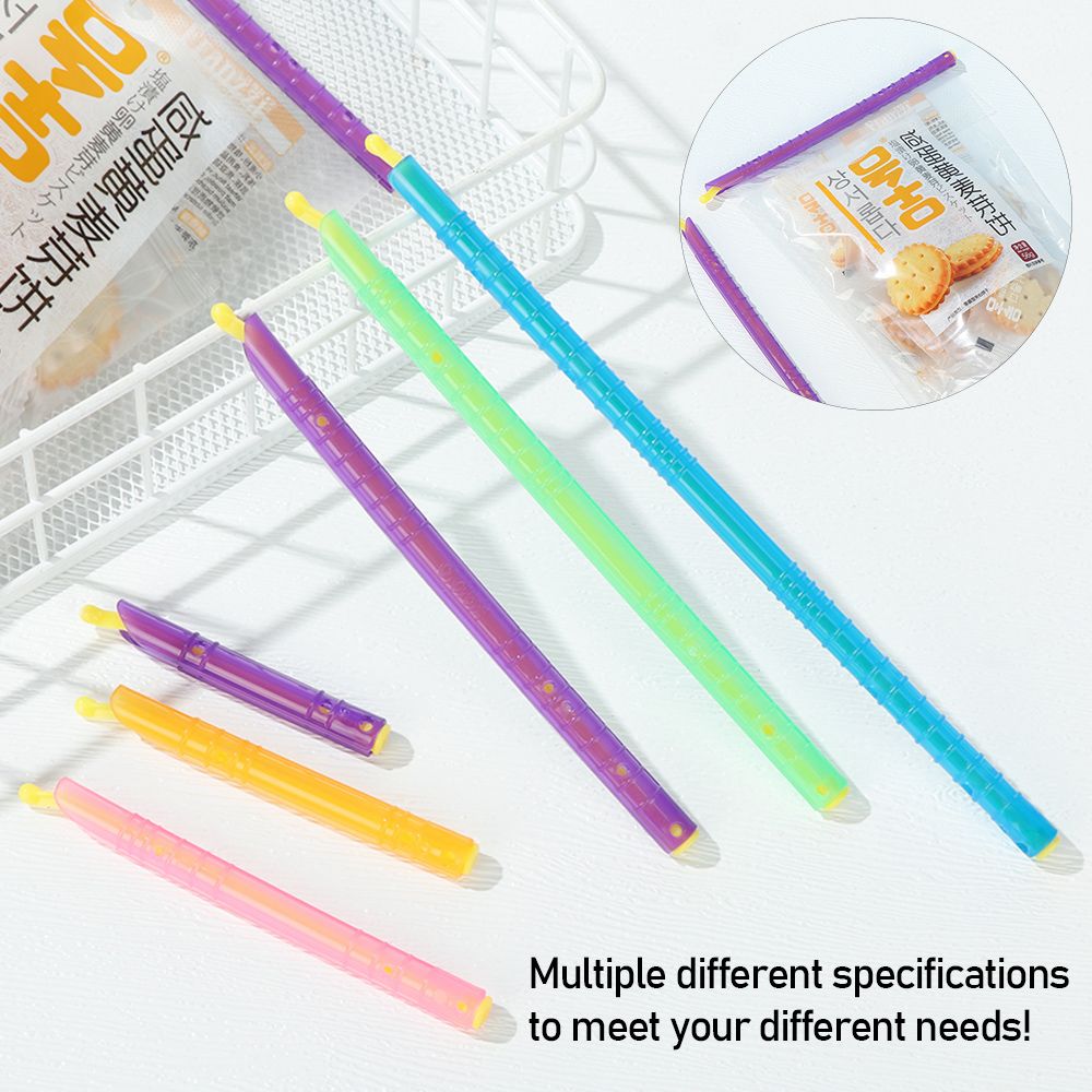 Food Storage With Lock - 5 buah tas ajaib stik penyegel