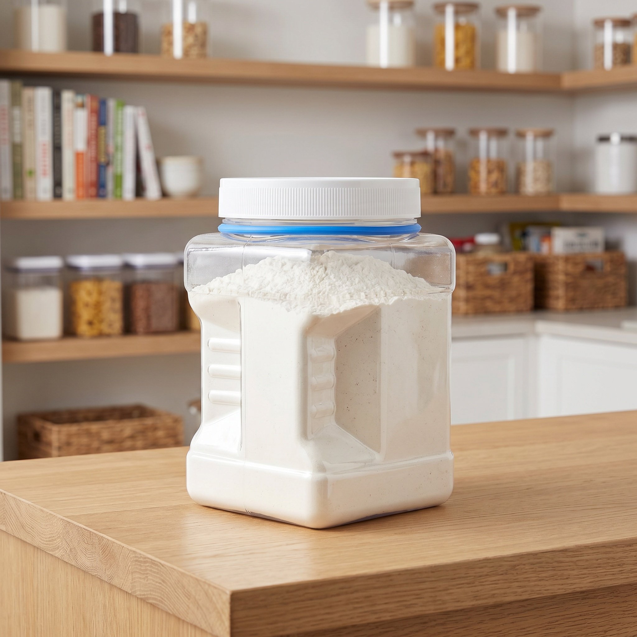 Food Storage Airtight - 6 Buah Stoples Penyimpanan Kedap Udara