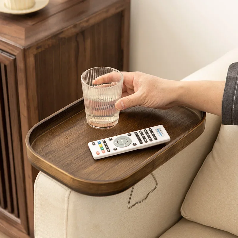 Food Storage On Table - Meja Samping Sofa Model Jepit, Meja