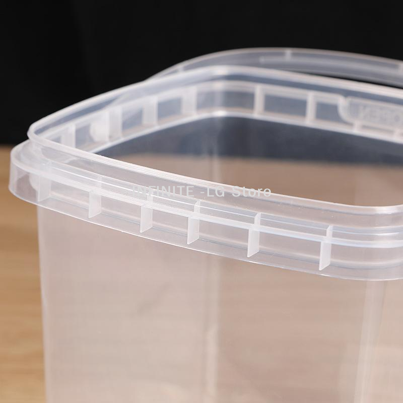 10 Buah Ember Plastik 500/1000 - Food Storage Containers Plastic Box ulasan dan harga