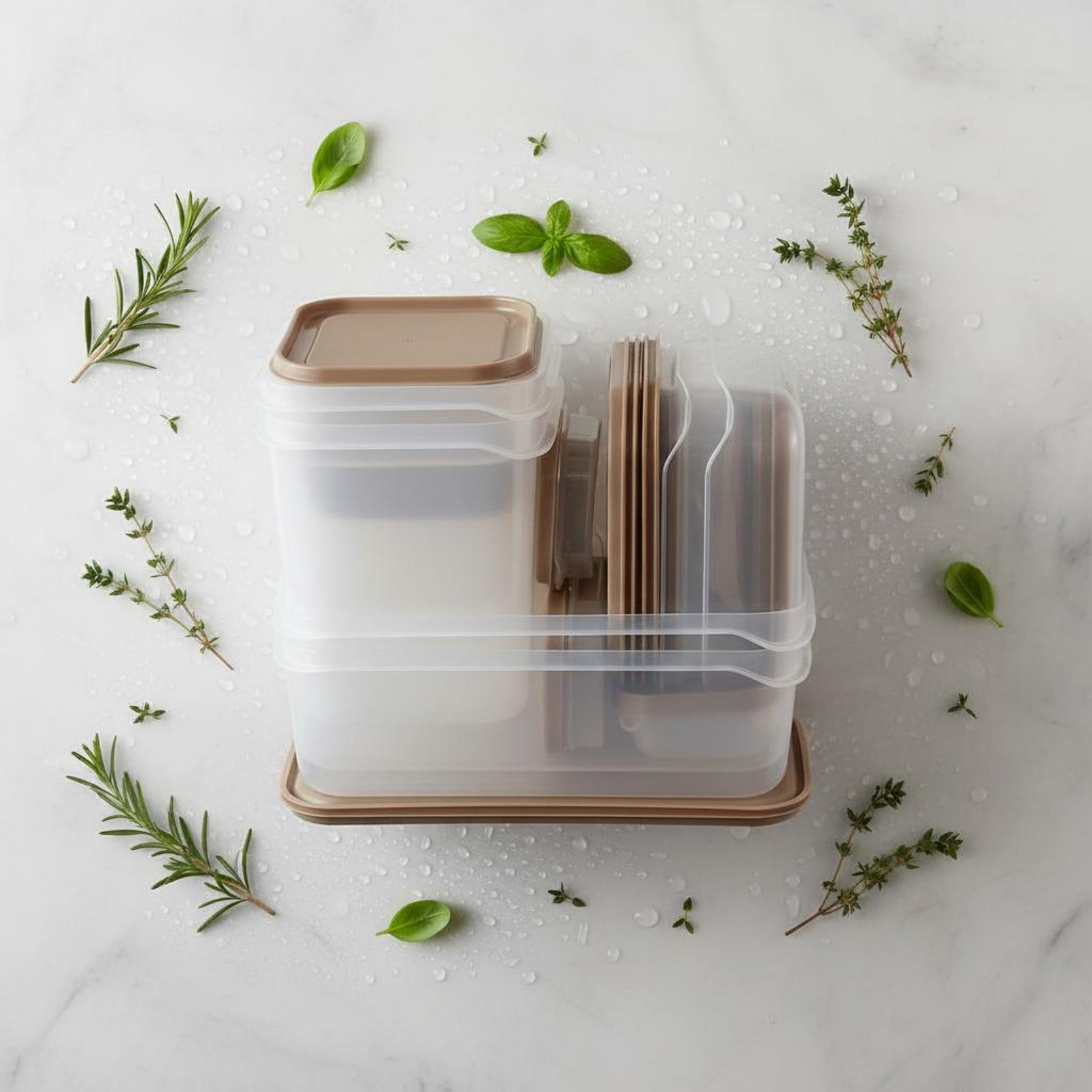 17 Buah Set Kotak Penyimpanan  - Food Storage Containers Plastic Box ulasan dan harga