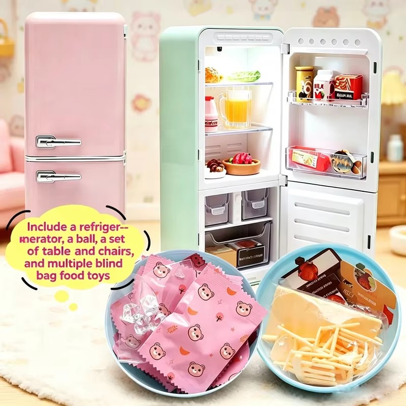 Set Mainan Kotak Misteri Kulka - Food Storage On Table ulasan dan harga