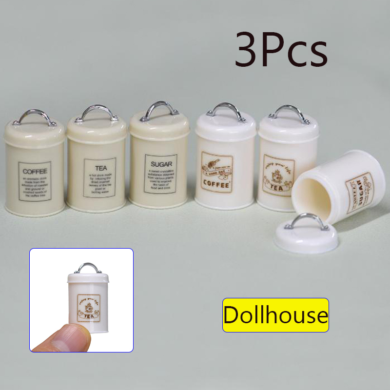 3 Buah Miniatur Rumah Boneka M - Food Storage For ulasan dan harga