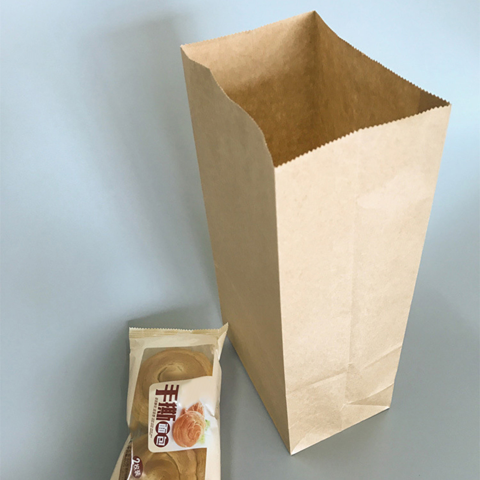 100pcs Kantong Kertas Kraft Uk - Food Storage Bag ulasan dan harga