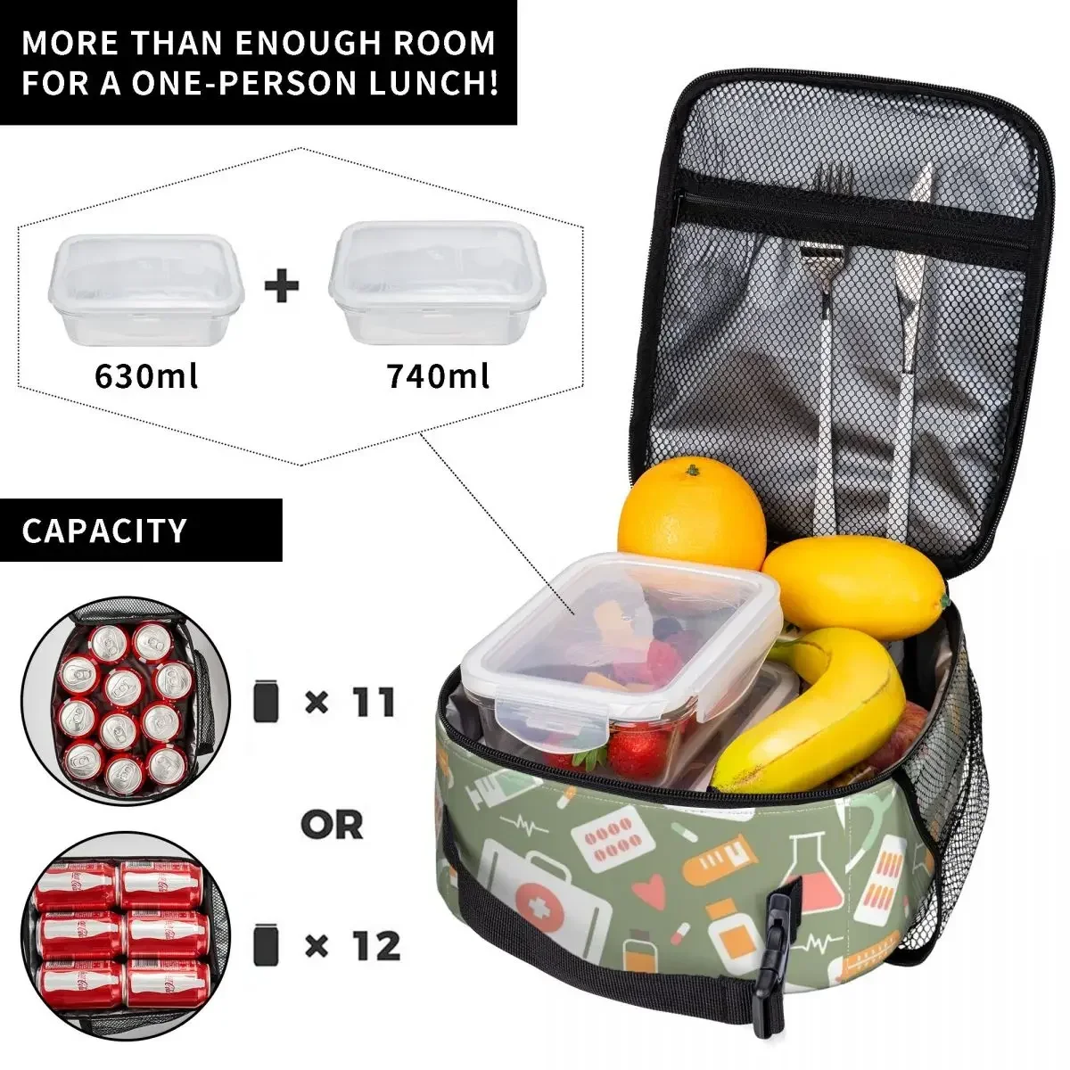 Tas Makan Siang Terinsulasi Mo - Food Storage Lunch Box ulasan dan harga