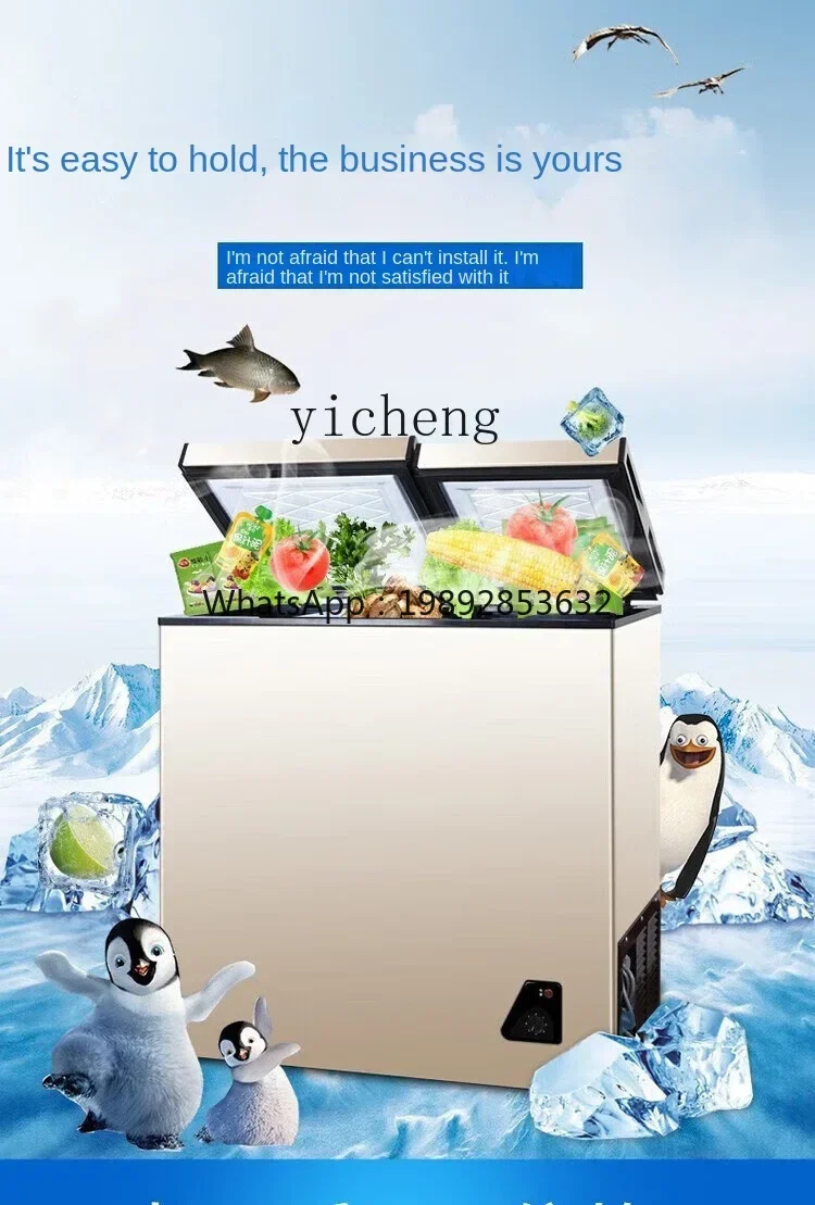Lemari Es Mini Hemat Daya, Ant - Food Storage Frozen ulasan dan harga