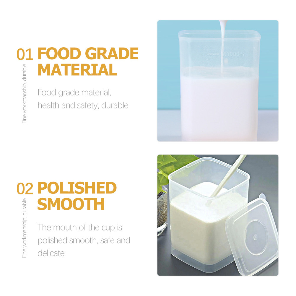 1Set Wadah Fermentasi Yogurt K - Food Storage Containers Plastic Box ulasan dan harga