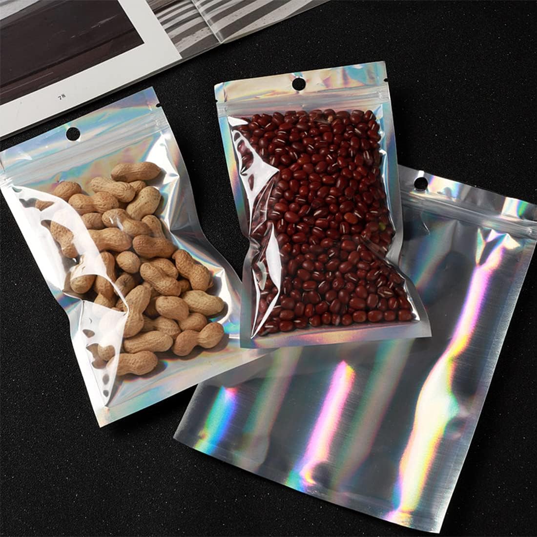 50/10 buah tas penyegel Laser  - Food Storage With Lock ulasan dan harga