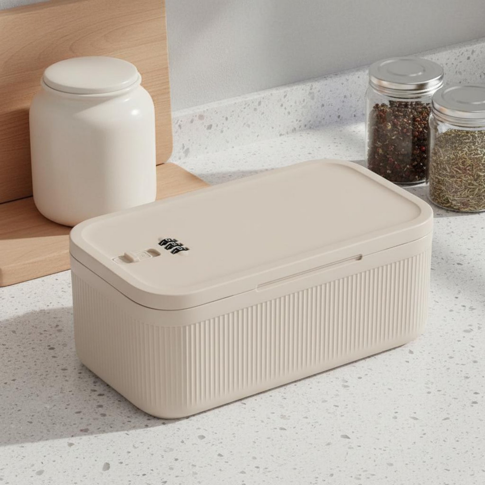 Kotak Kunci Kombinasi Tahan Ba - Food Storage With Lock ulasan dan harga