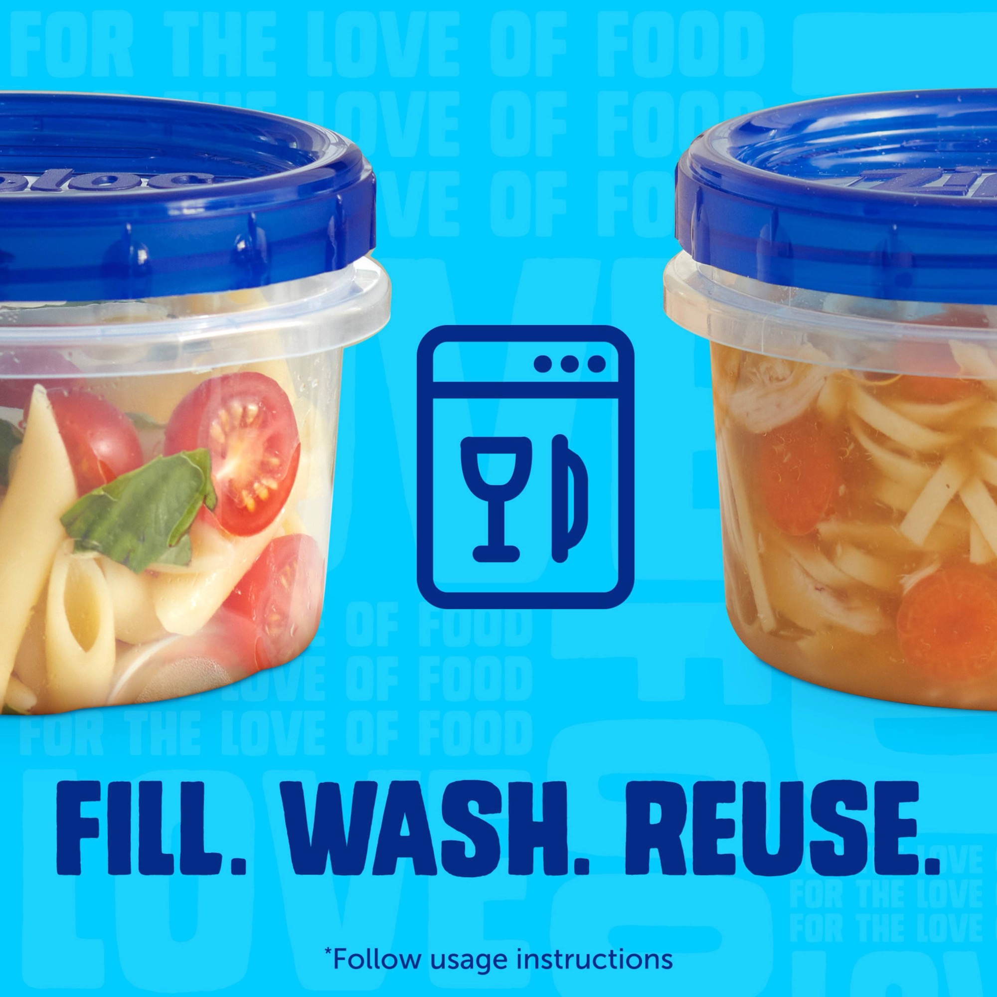 Wadah Penyimpanan Makanan 2ct  - Food Storage With Lock ulasan dan harga