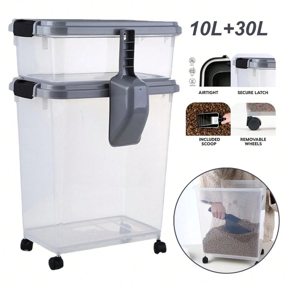 Wadah Penyimpanan Makanan, Kom - Food Storage With Scoop ulasan dan harga