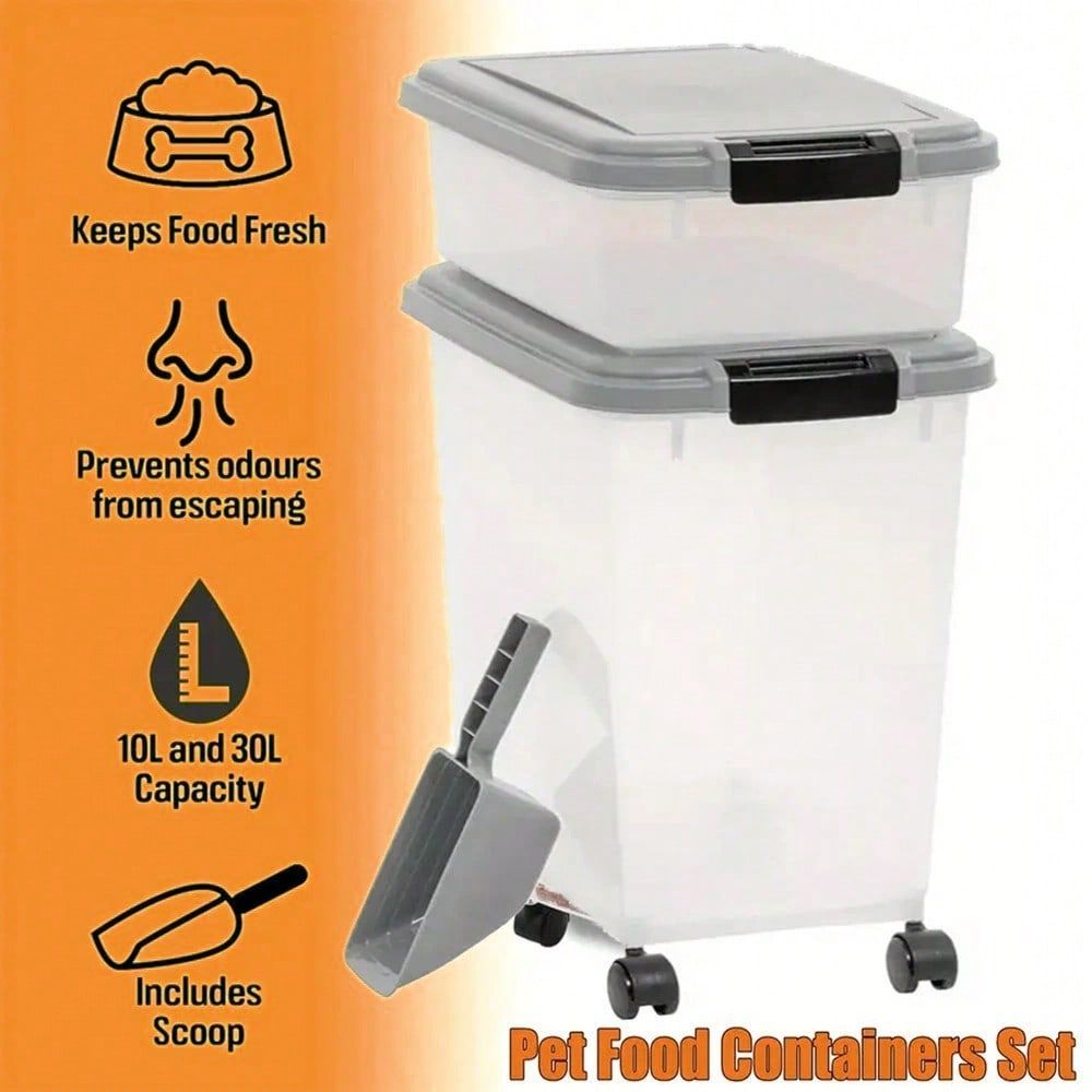 Wadah Penyimpanan Makanan, Kom - Food Storage With Scoop ulasan dan harga