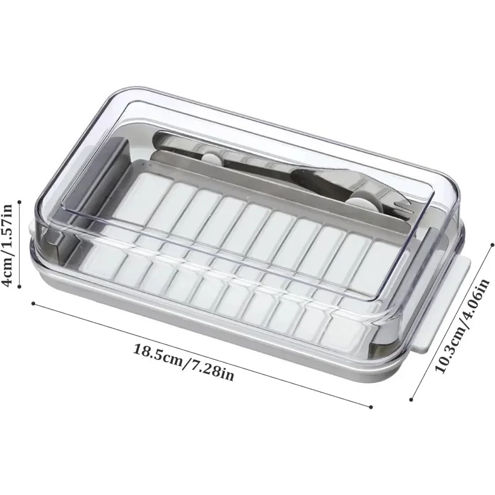 Kotak penyimpanan mentega 2-in - Food Storage Airtight ulasan dan harga