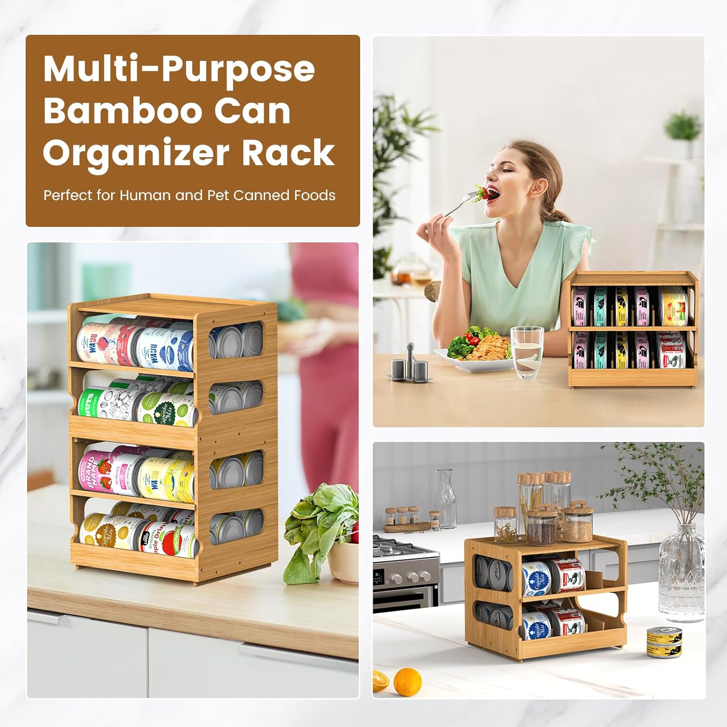 Rak Penyimpanan Dapur 2 Tingka - Food Storage Without Pantry ulasan dan harga