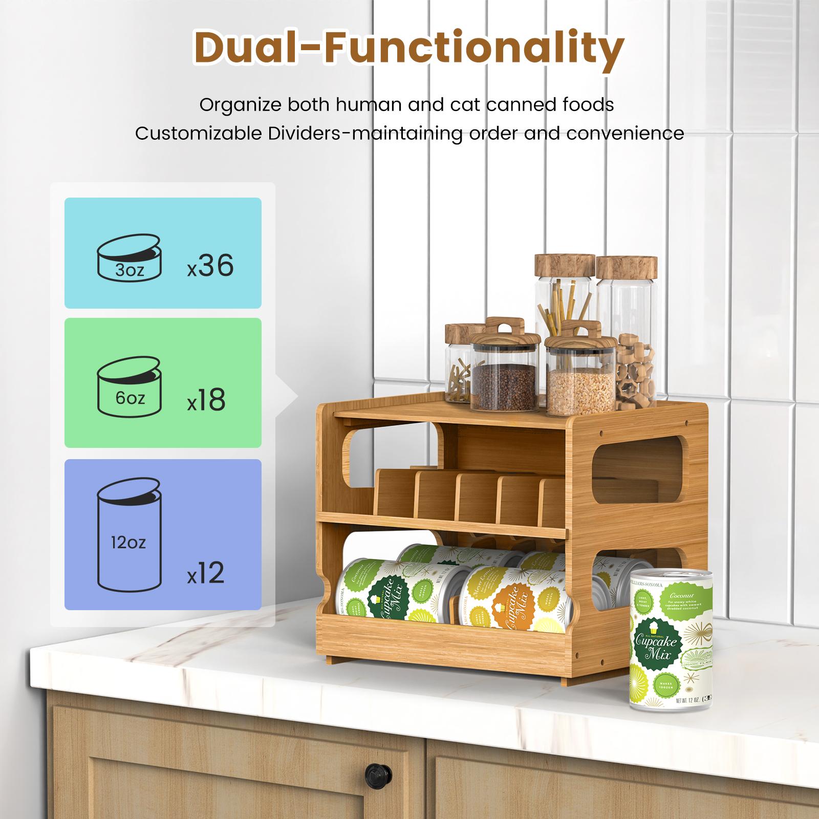 Rak Penyimpanan Dapur 2 Tingka - Food Storage Without Pantry ulasan dan harga