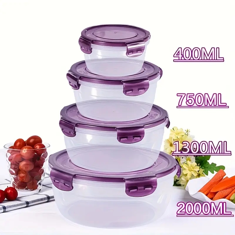 4 Wadah Penyimpanan Makanan Pl - Food Storage Lunch Box ulasan dan harga