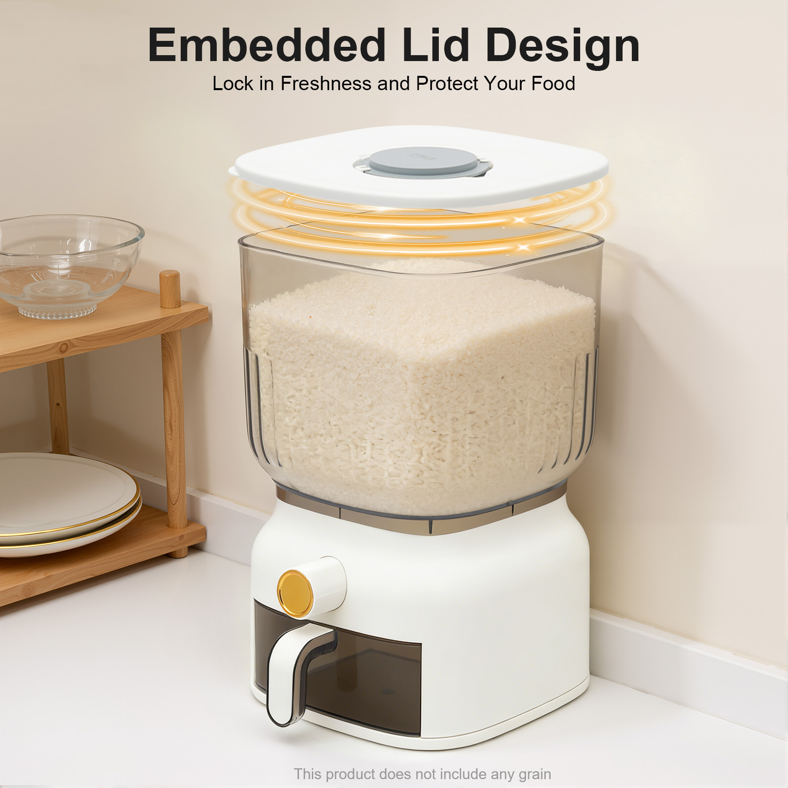 Wadah Penyimpanan Biji-bijian  - Food Storage Without Pantry ulasan dan harga