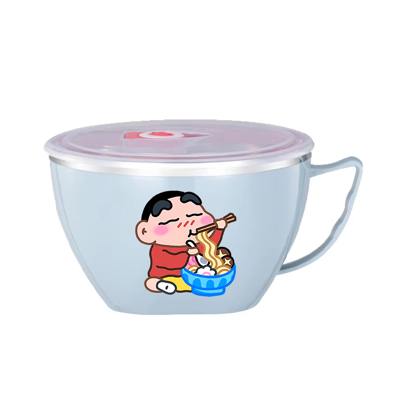 Mangkuk Mie Crayon Shin-chan M - Food Storage On Table ulasan dan harga