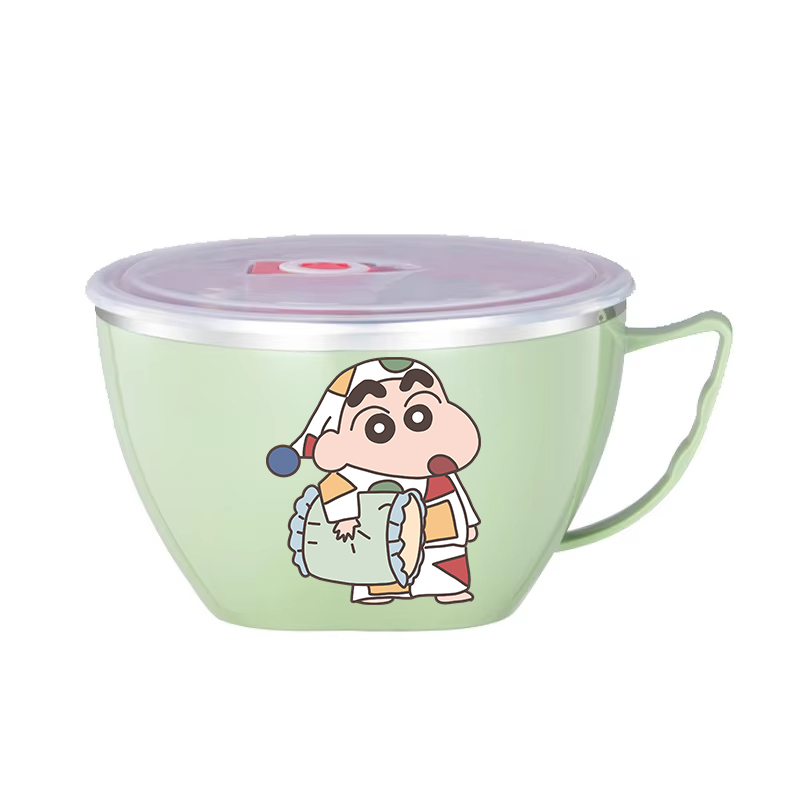 Mangkuk Mie Crayon Shin-chan M - Food Storage On Table ulasan dan harga