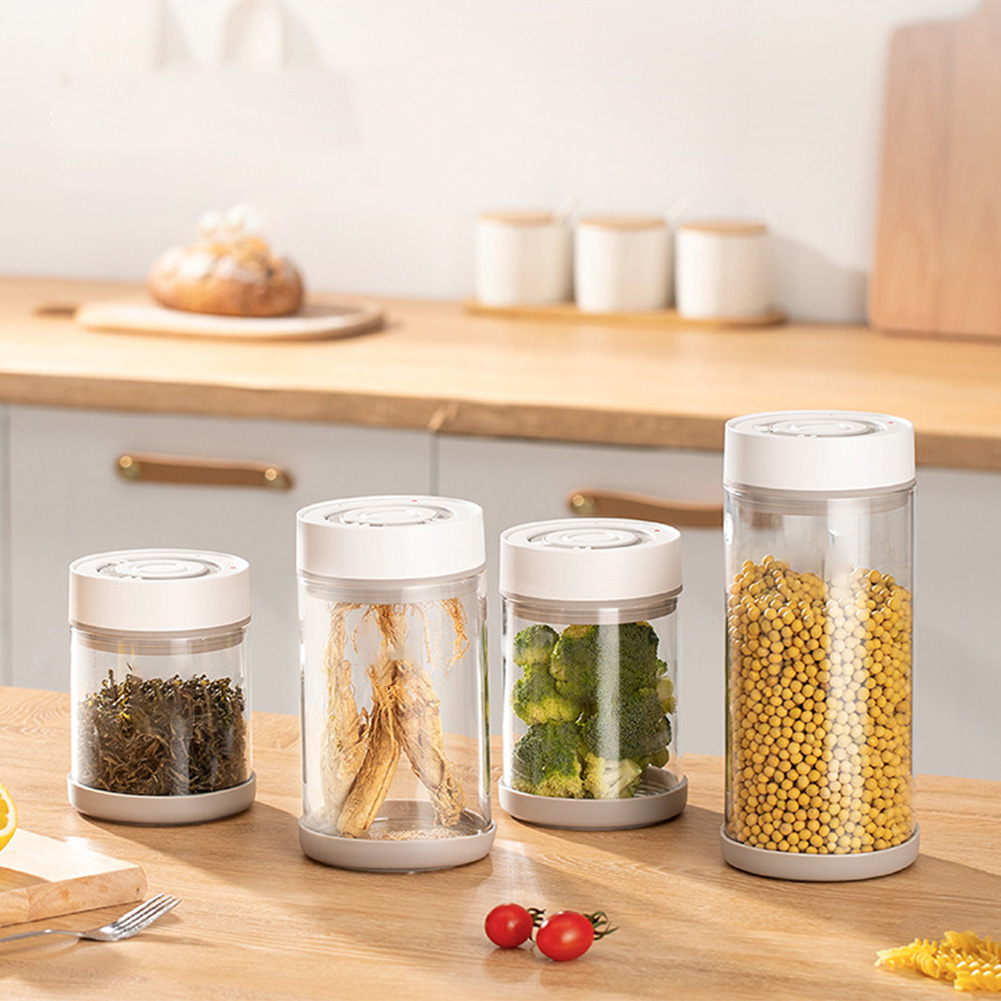 Kitchen Moisture-proof Glass C - Food Storage On Table ulasan dan harga
