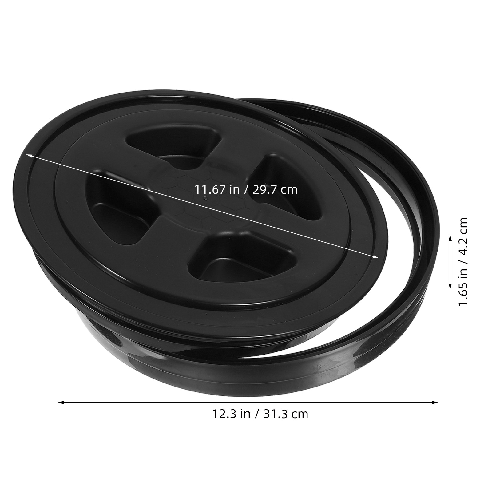 2 Buah Tutup Ember Berengsel K - Food Storage Airtight ulasan dan harga