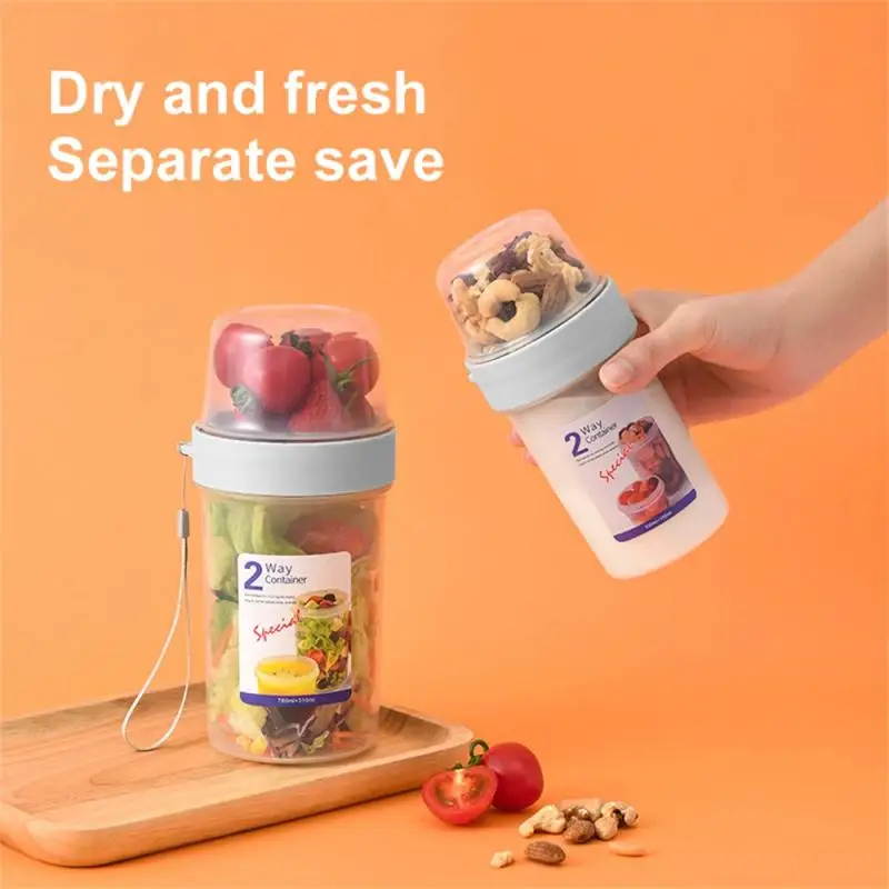 Cangkir Oatmeal Sarapan Wadah  - Food Storage Yogurt ulasan dan harga