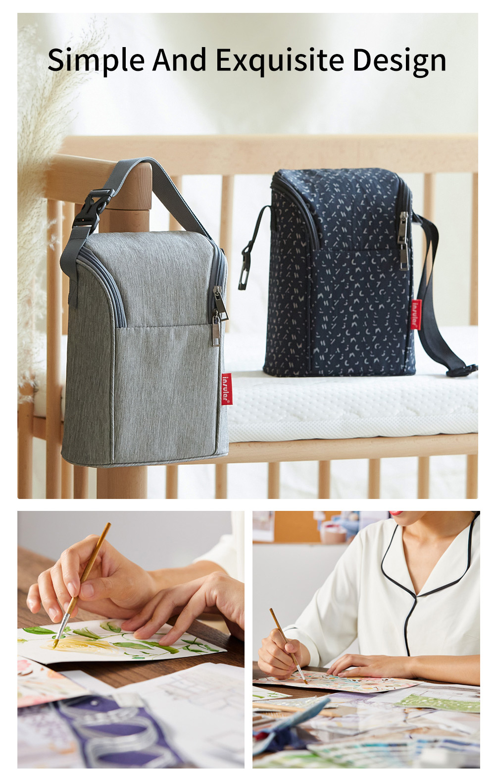INSULAR tas termal bayi, kanto - Food Storage Moms ulasan dan harga