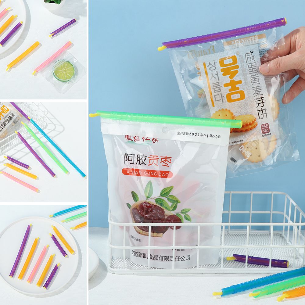 5 buah tas ajaib stik penyegel - Food Storage With Lock ulasan dan harga