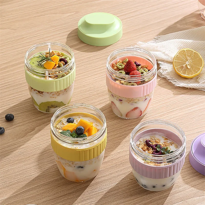 JUSTINLAU Cangkir Salad Yogurt - Food Storage Yogurt ulasan dan harga