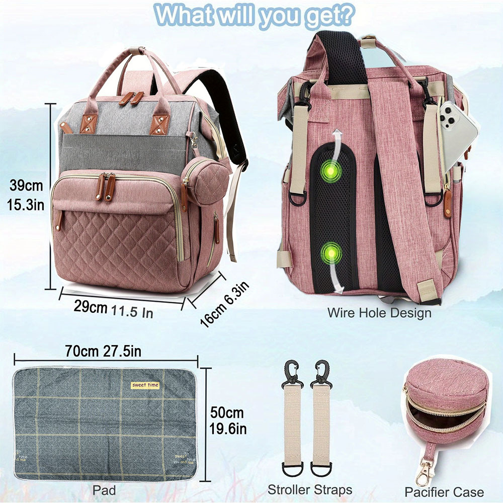 Tas popok ransel tas bayi, tas - Food Storage Moms ulasan dan harga