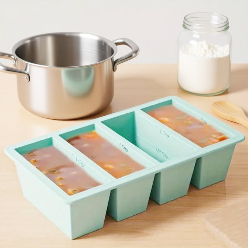 1 Buah Baki Freezer Silikon de - Food Storage Frozen ulasan dan harga