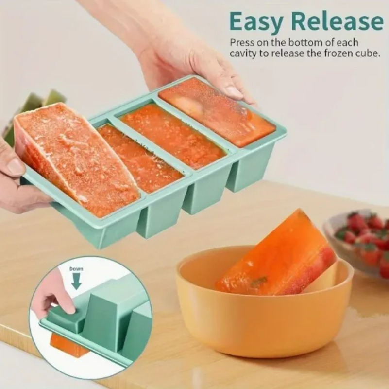 1 Buah Baki Freezer Silikon de - Food Storage Frozen ulasan dan harga