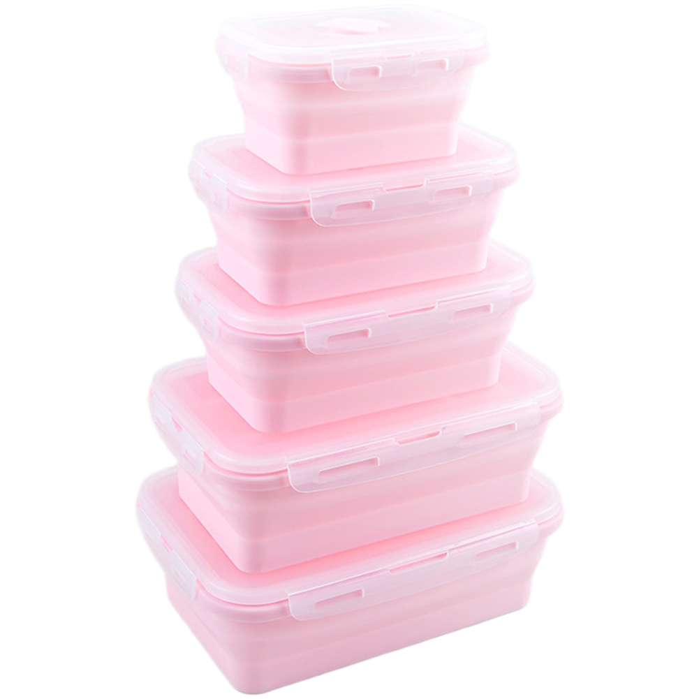 Set Kotak Makan Siang Silikon  - Food Storage Lunch Box ulasan dan harga