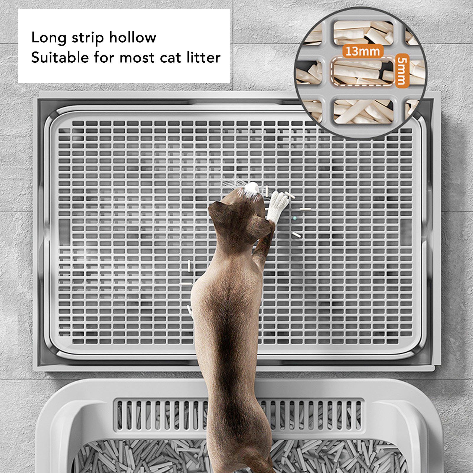 Alas Penahan Kotoran Kucing, A - Food Storage With Scoop ulasan dan harga