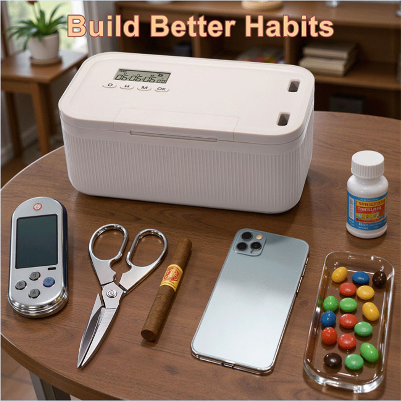 Kotak Pengunci Waktu 2 Mode Pe - Food Storage With Lock ulasan dan harga