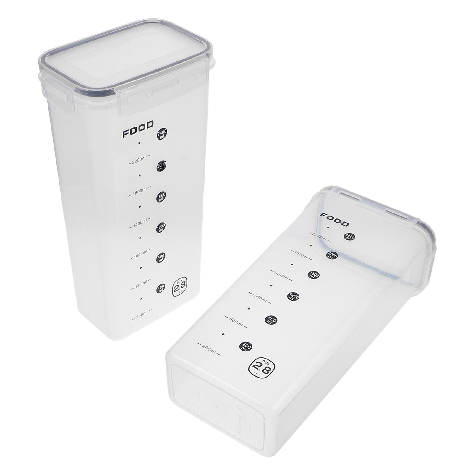 2 Buah Wadah Penyimpanan Biji- - Food Storage Airtight ulasan dan harga