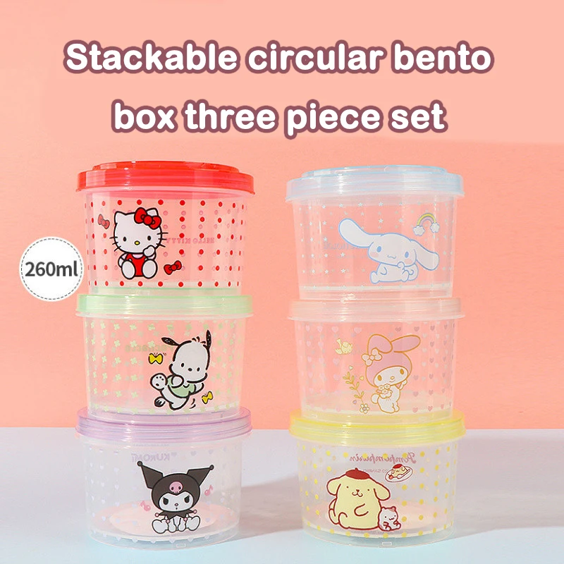 Set Kotak Bento Kitty 3 Buah W - Food Storage On Table ulasan dan harga