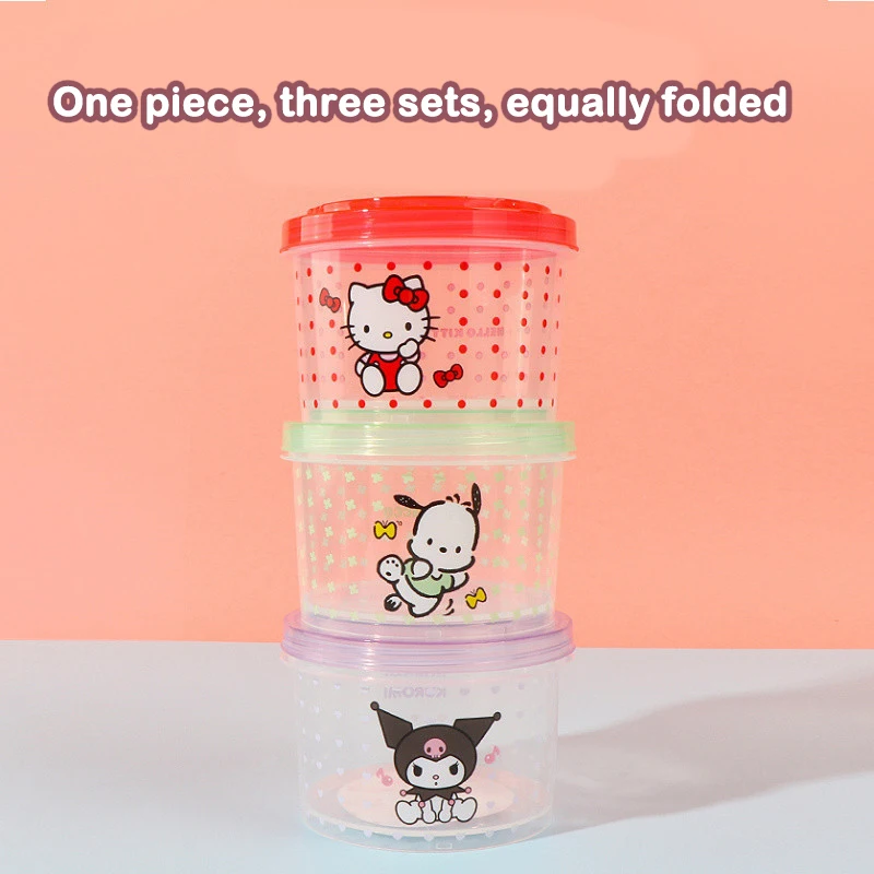 Set Kotak Bento Kitty 3 Buah W - Food Storage On Table ulasan dan harga